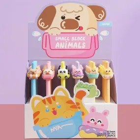 22652 ADORABLE ANIMALS RETRACTABLE GEL PEN-36