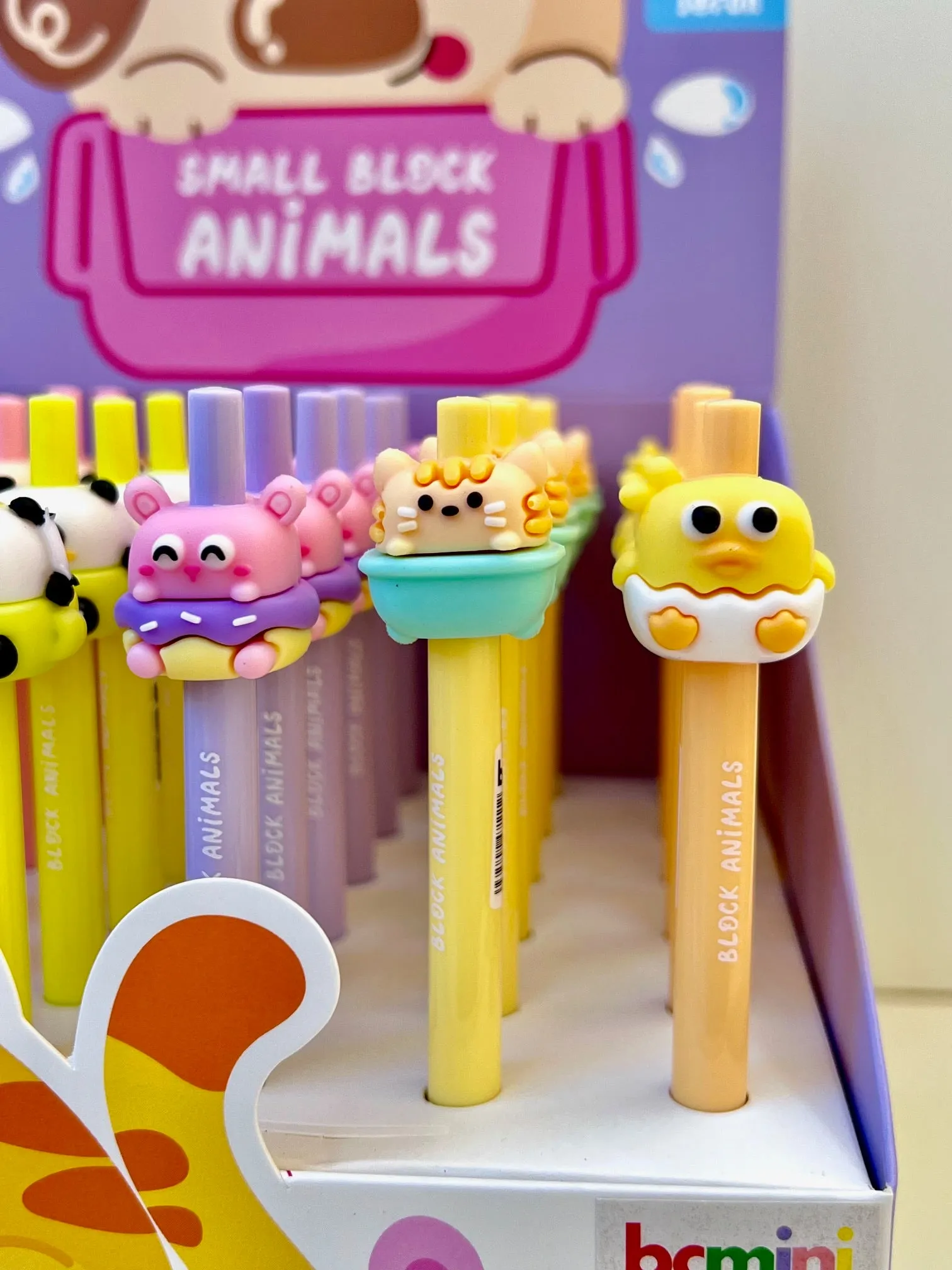 22652 ADORABLE ANIMALS RETRACTABLE GEL PEN-36