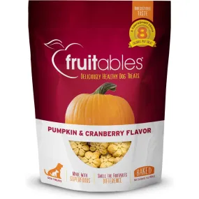 $4 OFF: Fruitables Pumpkin & Cranberry Dog Treats 7oz