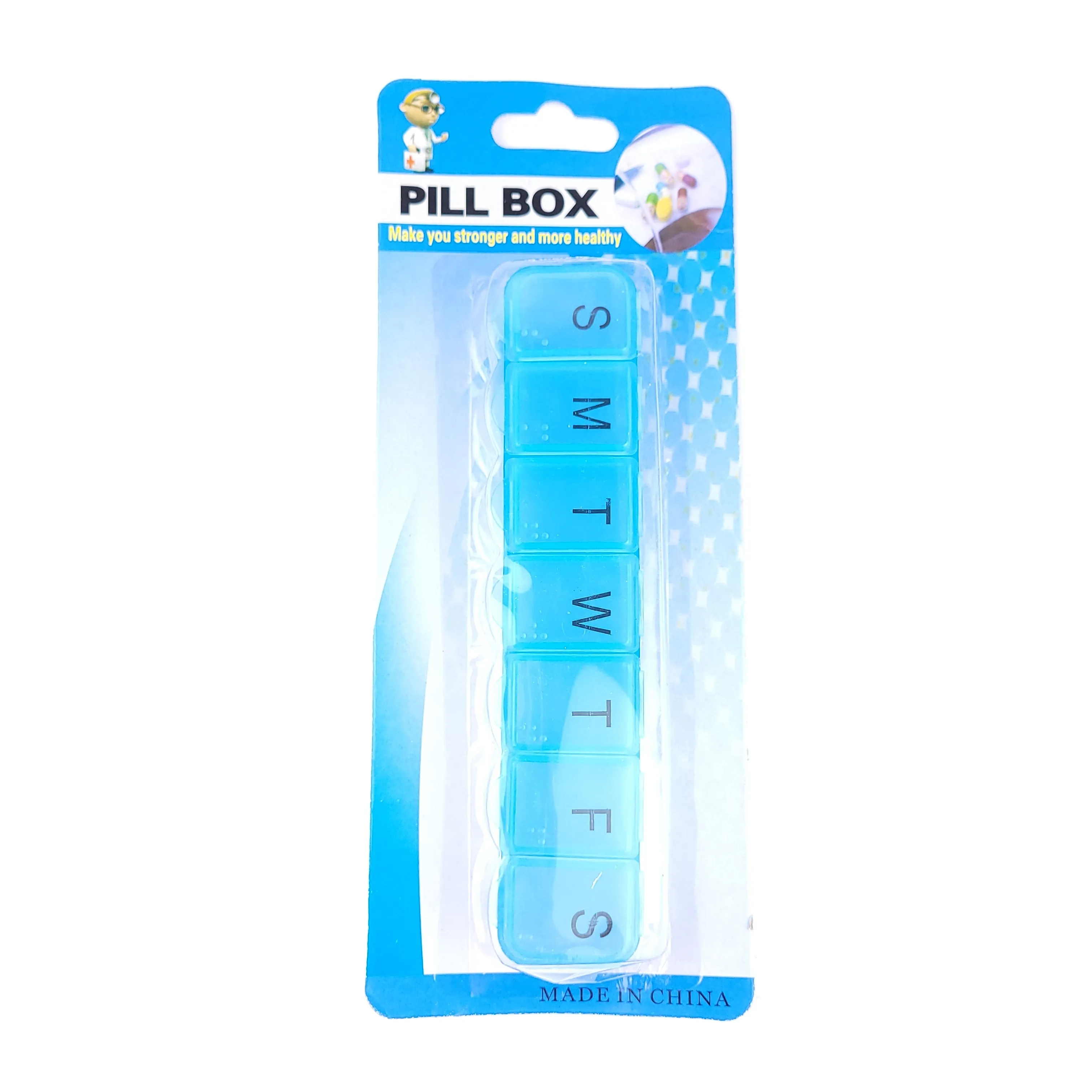 7Days Pill Storage Box / Weekly Medicine Organiser