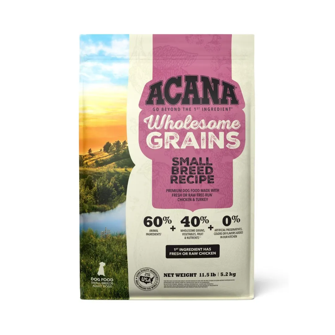 Acana Wholesome Grains Small Breed Dog Dry Food