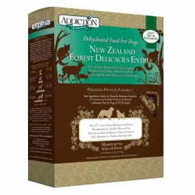 Addiction New Zealand Forest Delicacies Raw Dehydrated Dog Food