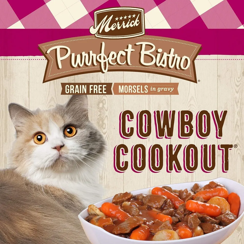 All Life Stages Grain Free Cowboy Cookout Morsels Cat Can