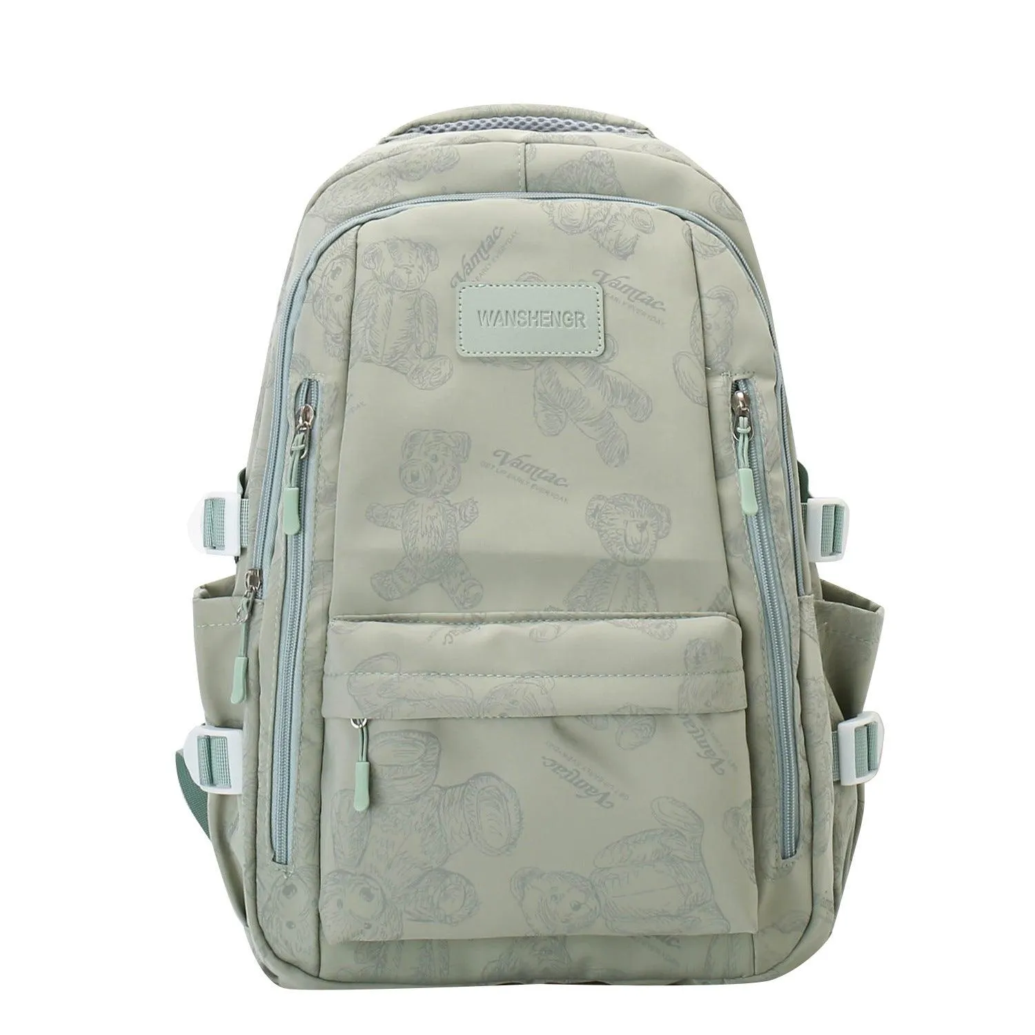 Bear Hug: Adorable Pattern Backpack Bag