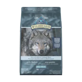 Blue Buffalo Wilderness Chicken With Grain Dog Food 24lb