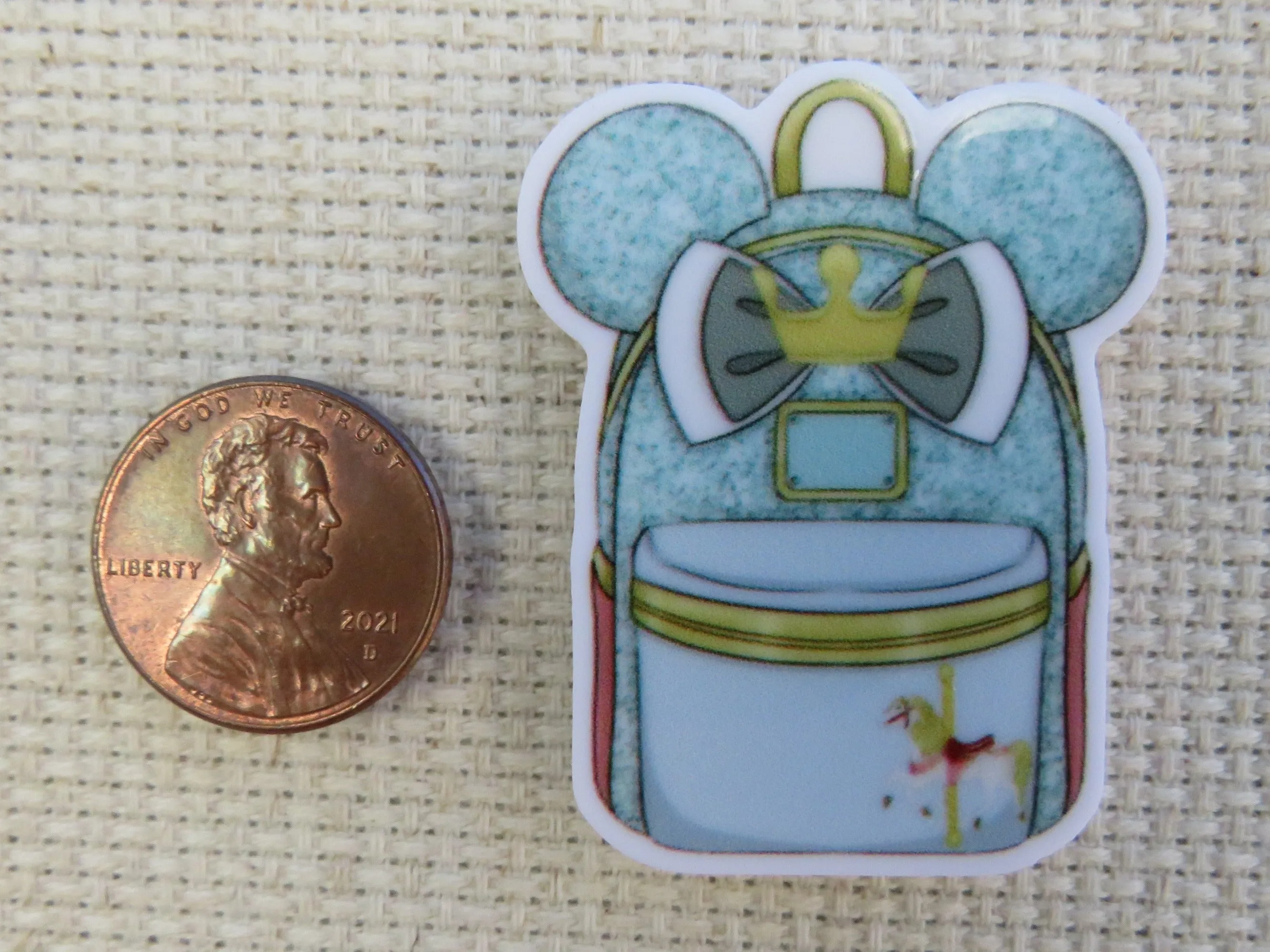 Carousel Horse Backpack Needle Minder, Cover Minder, Magnet