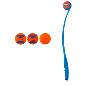 Chuckit! Classic Dog Ball Launcher & Fetch Medley Bundle