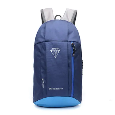 Classic Diamonds Nylon Waterproof Backpack Women 7 Colors Ultralight Small Capacity Travel Bag Men Small Backpacks For Children