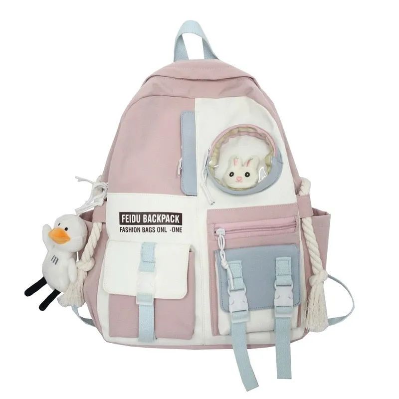 deanwangkt  Buckle Badge Women's Backpack