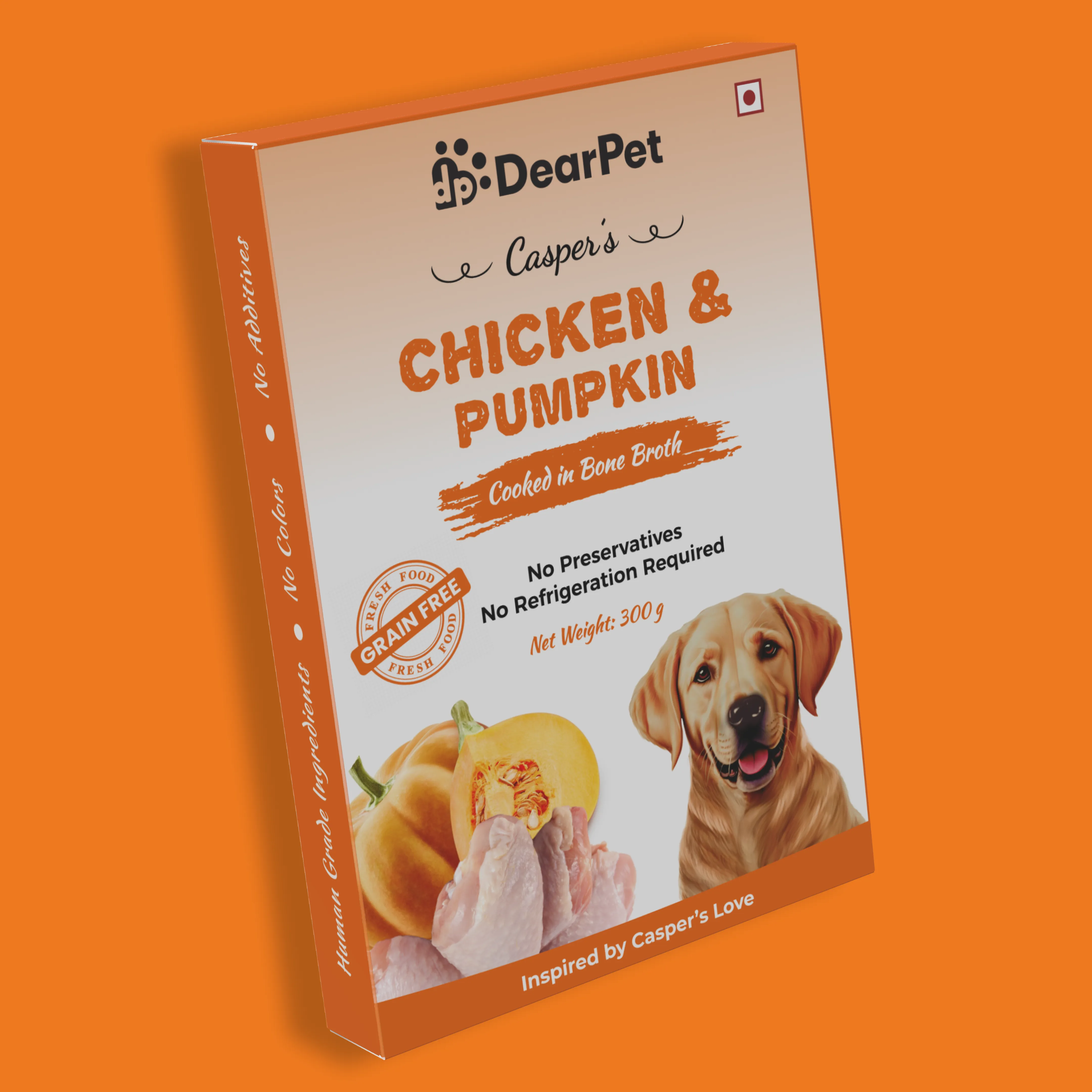 DearPet Grain-Free Chicken and Pumpkin Dog Food