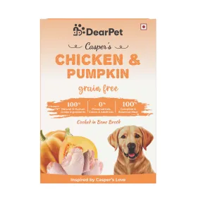 DearPet Grain-Free Chicken and Pumpkin Dog Food