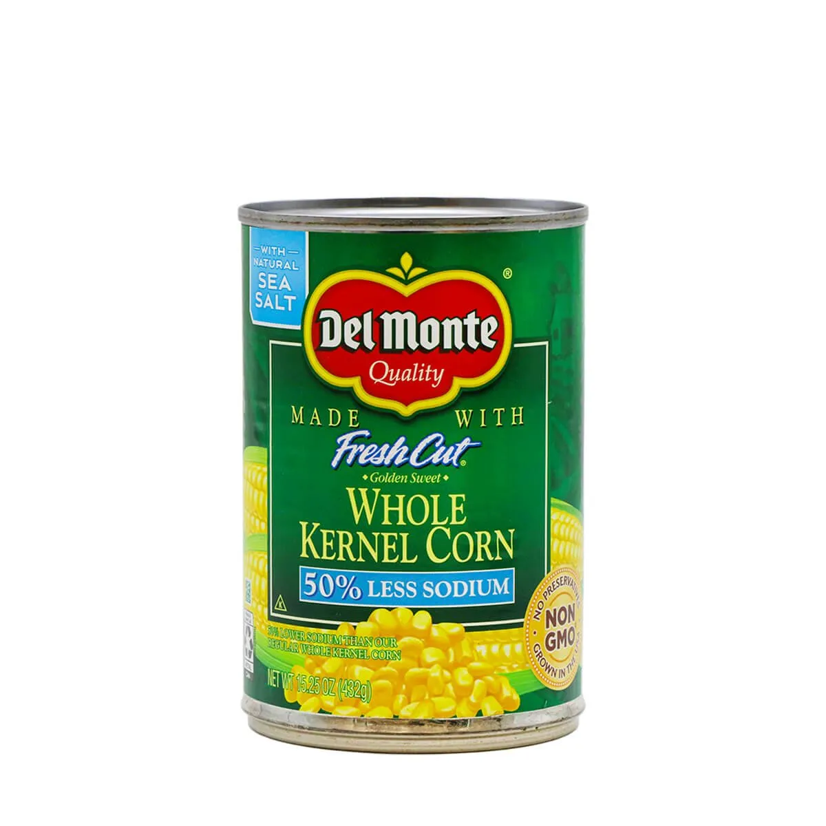 Del Monte Whole Kernel Corn 50% Less Sodium 432g