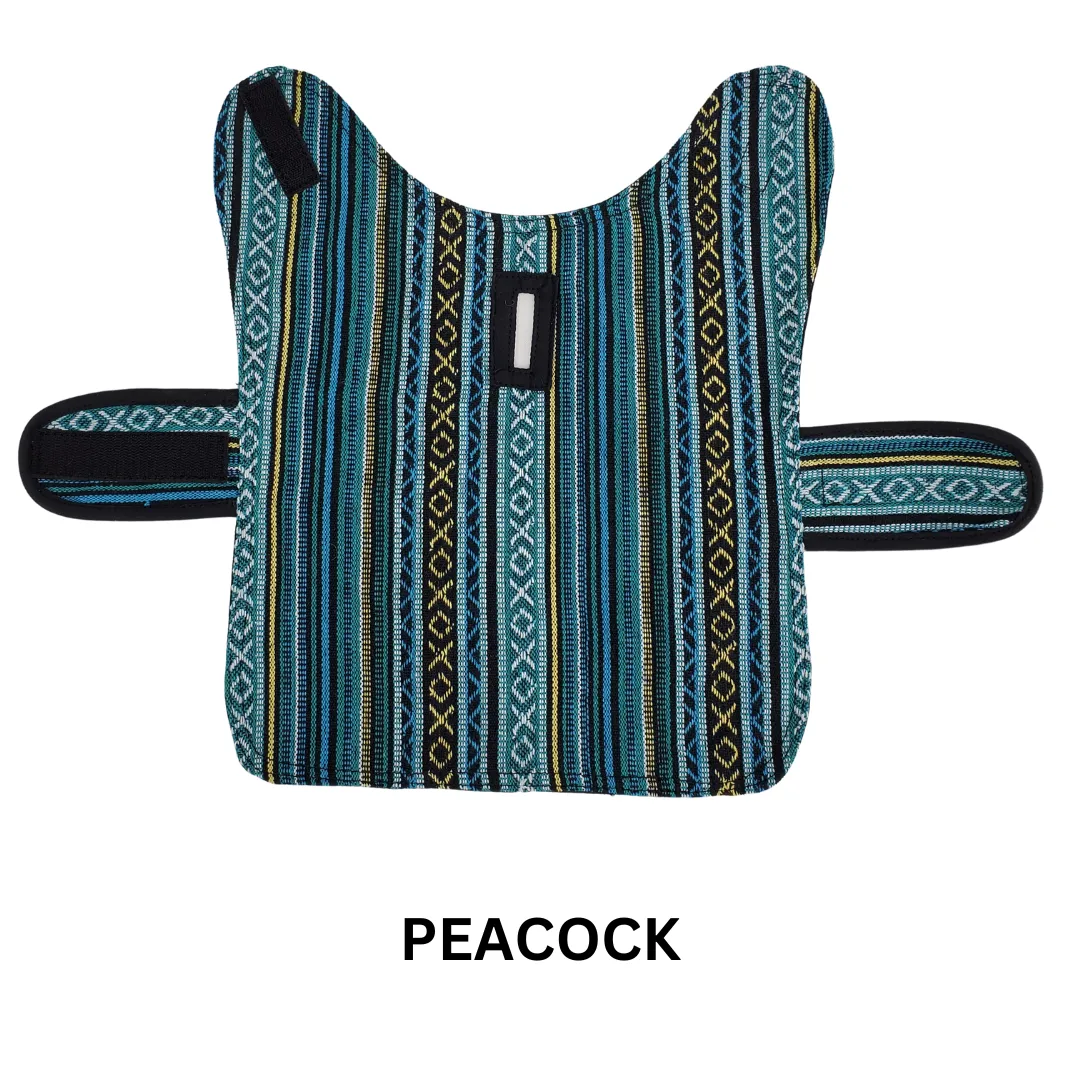 Dog Poncho - Peacock Blue