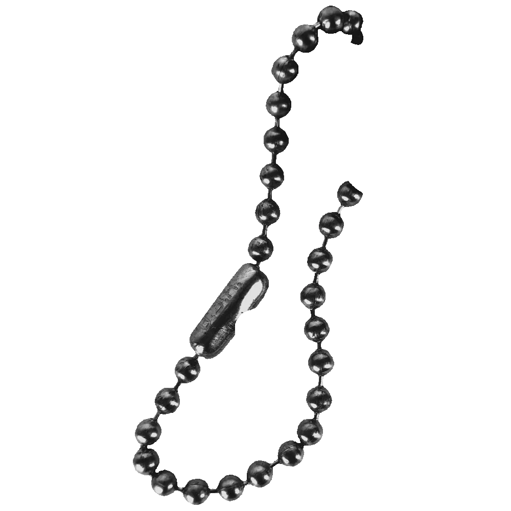 Dog Tag Ball Chain