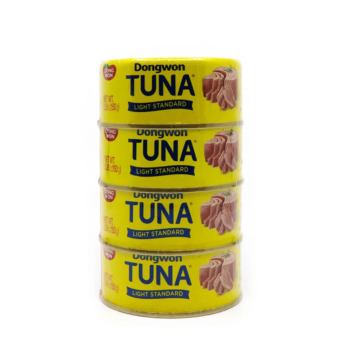 Dongwon Tuna Light Standard 150g (Pack of 4)