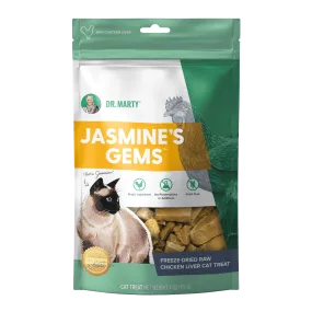 DR. MARTY Jasmine’s Gems Freeze-Dried Raw Chicken Liver Cat Treats