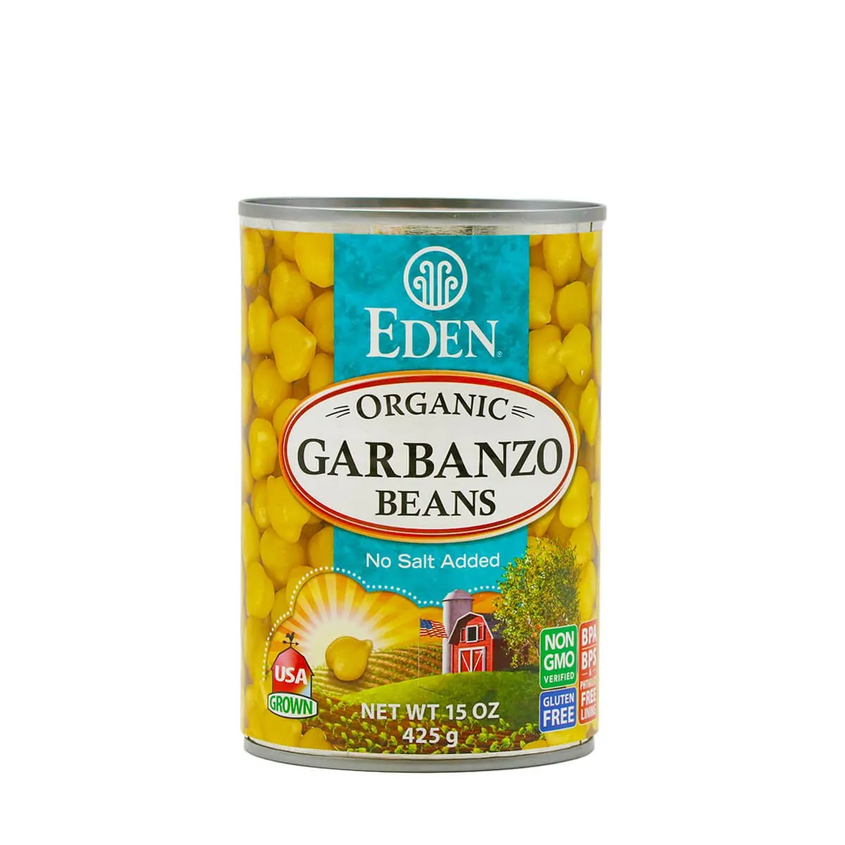 Eden Organic Garbanzo Beans No Salt Added 15oz