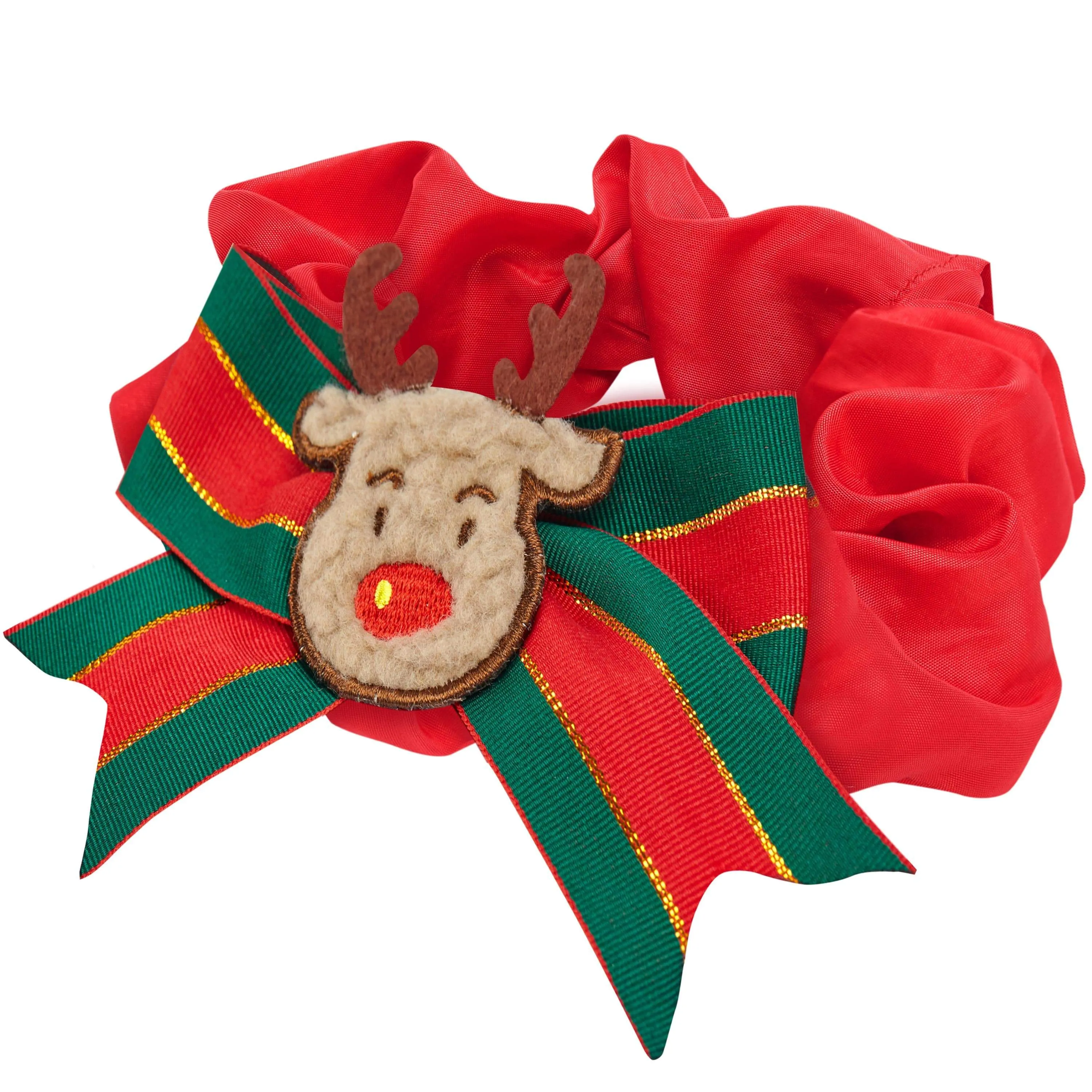 Festival Fever Christmas Dog Collar Cover