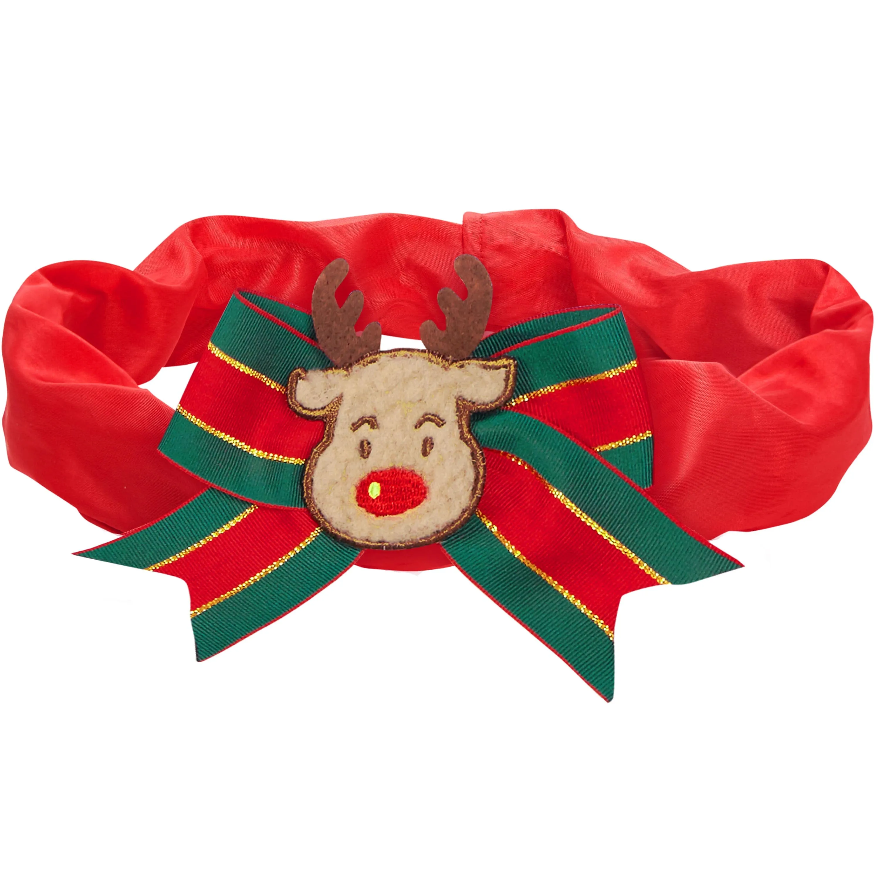 Festival Fever Christmas Dog Collar Cover