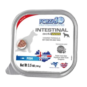 Forza10 Nutraceutic ActiWet Intestinal Fish Recipe Wet Dog Food 3.5 oz