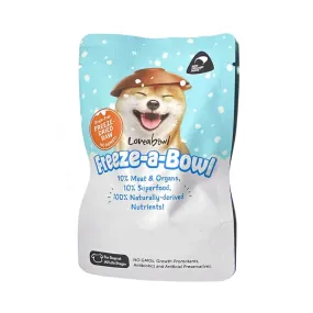 FREE SAMPLE (1 per order): Loveabowl Freeze-A-Bowl Grain-Free Freeze-Dried Raw Dog Food (Random Flavour)