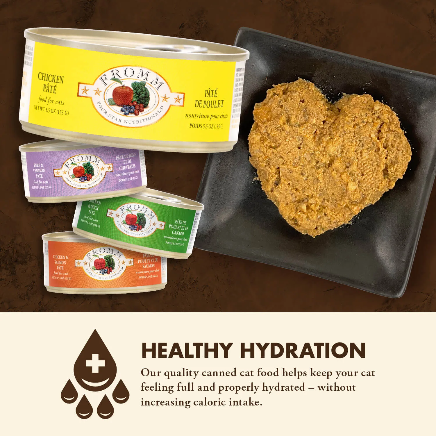 Fromm Four-Star Grain Free Chicken & Duck Pate for Cats