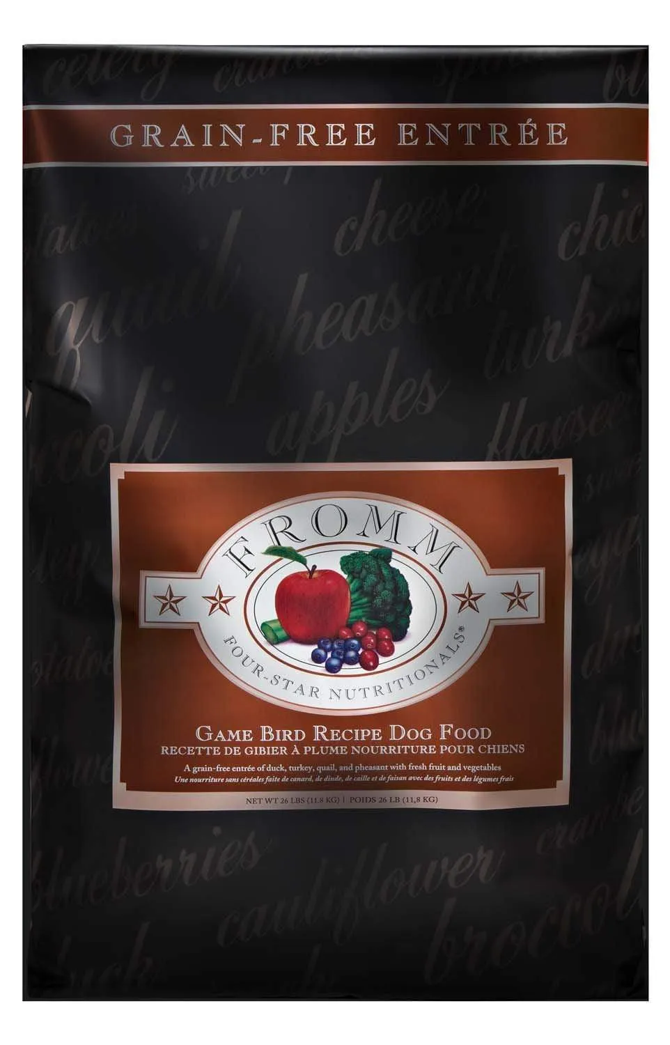 Fromm Four Star Grain Free Game Bird Recipe Dry Dog Food