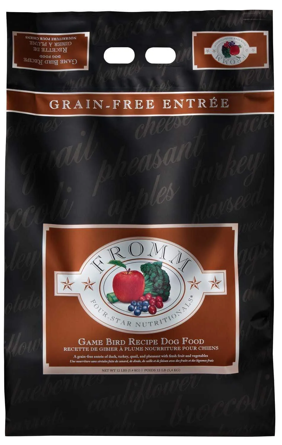 Fromm Four Star Grain Free Game Bird Recipe Dry Dog Food