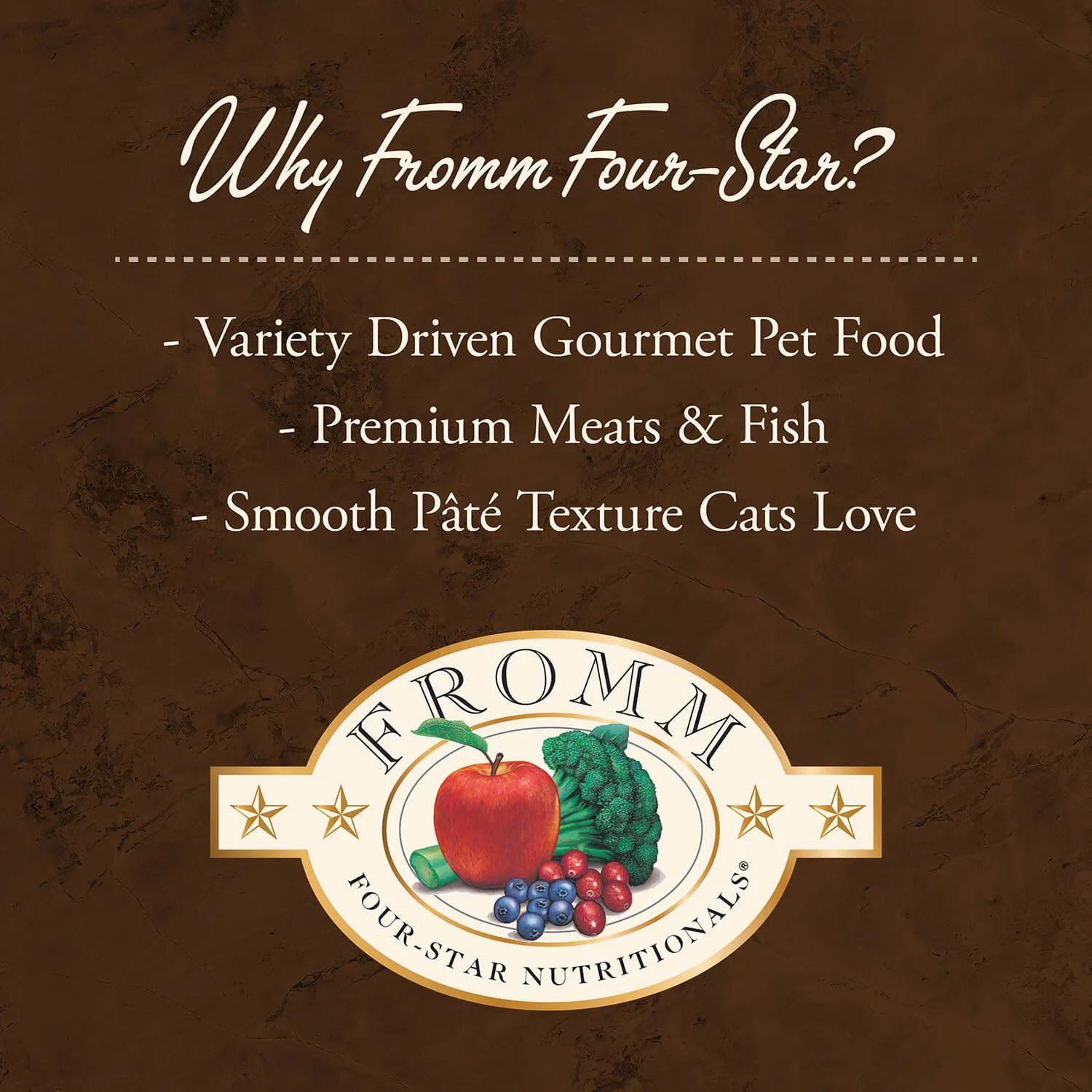 Fromm Four Star Grain Free Shredded Surf & Turf in Gravy Canned Cat Food