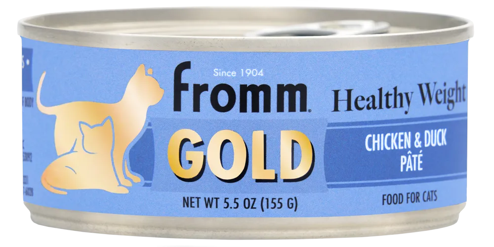 Fromm Gold Healthy Weight Chicken & Duck Pate Canned Cat Food