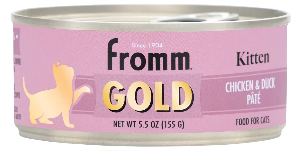 Fromm Gold Kitten Chicken & Duck Pate Canned Cat Food