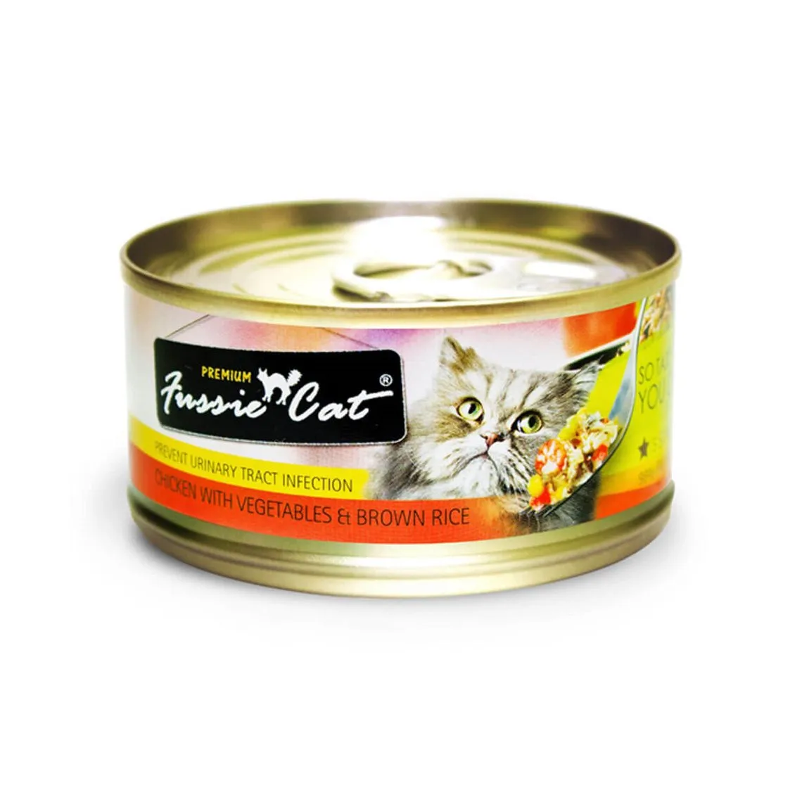 Fussie Cat Gold Label Grain Free Shredded Canned Cat Food