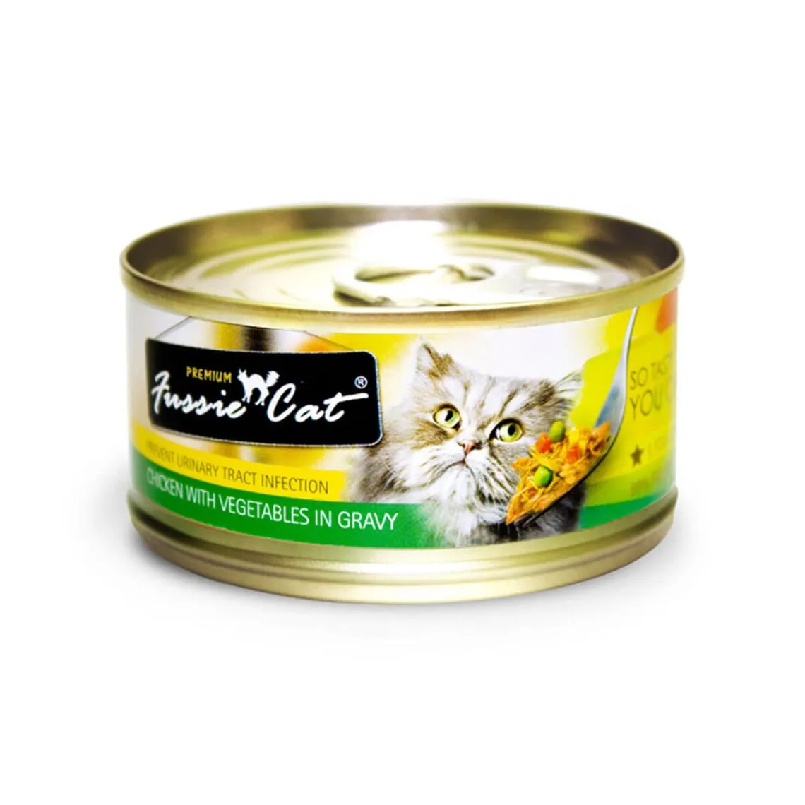 Fussie Cat Gold Label Grain Free Shredded Canned Cat Food