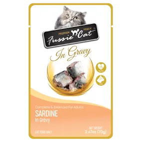 Fussie Cat Sardine in Gravy Cat Food