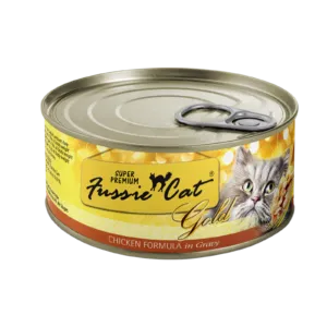 Fussie Cat Super Premium Grain Free Chicken Formula in Gravy Canned Food