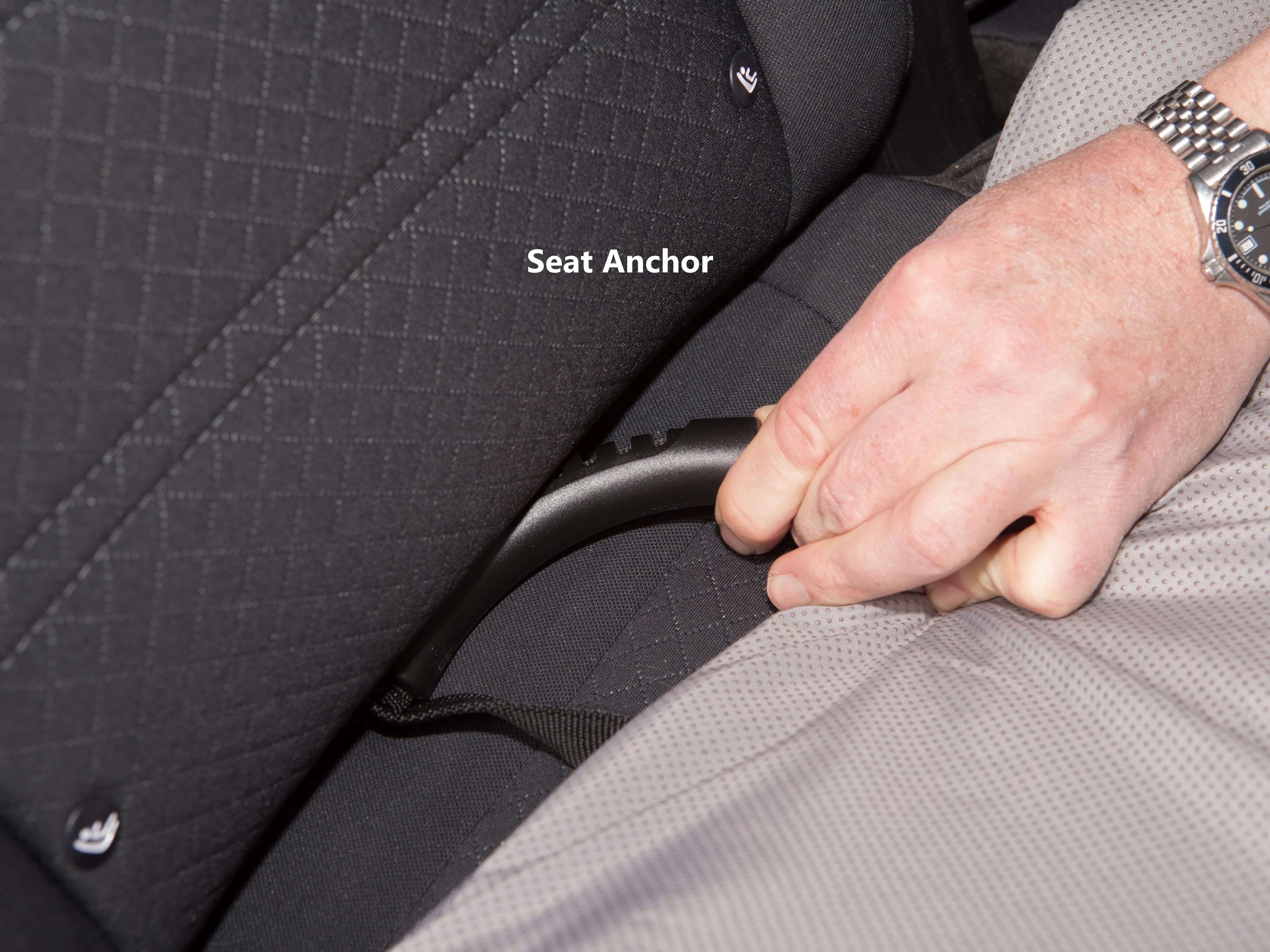 Headrest Back Seat Protector- Gray