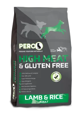 High Meat & Gluten Free - Lamb & Rice