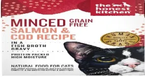 Honest Kitchen Minced Grain Free Salmon&Cod Recipe 2.8oz