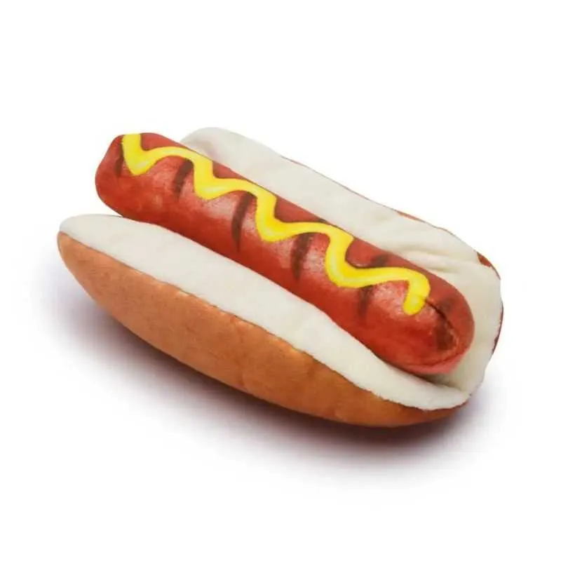 Hot Dog Dog Toy