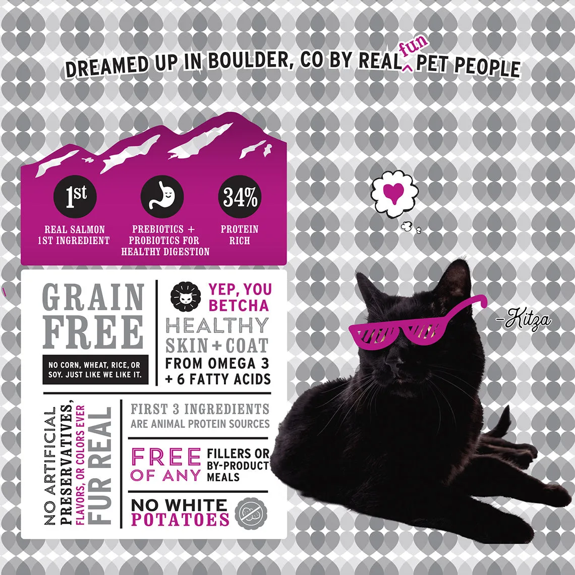 I AND LOVE AND YOU NAKED ESSENTIALS GRAIN-FREE DRY CAT FOOD: NATURAL, WHOLESOME KIBBLE IN CHICKEN   DUCK AND SALMON   TROUT FLAVORS