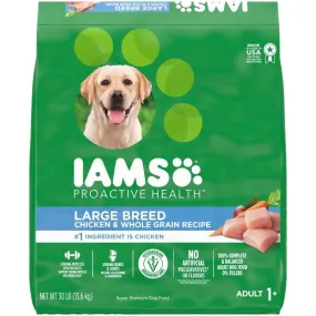 IAMS Large Breed Dog Food 30 lb Bag