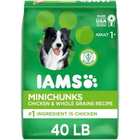 IAMS Minichunks Chicken Dog Food 40 lb Bag