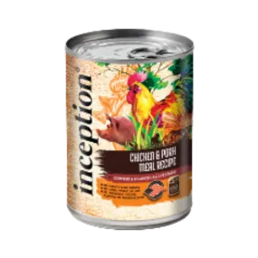 Inception Chicken & Pork Recipe Canned Dog Food 13oz