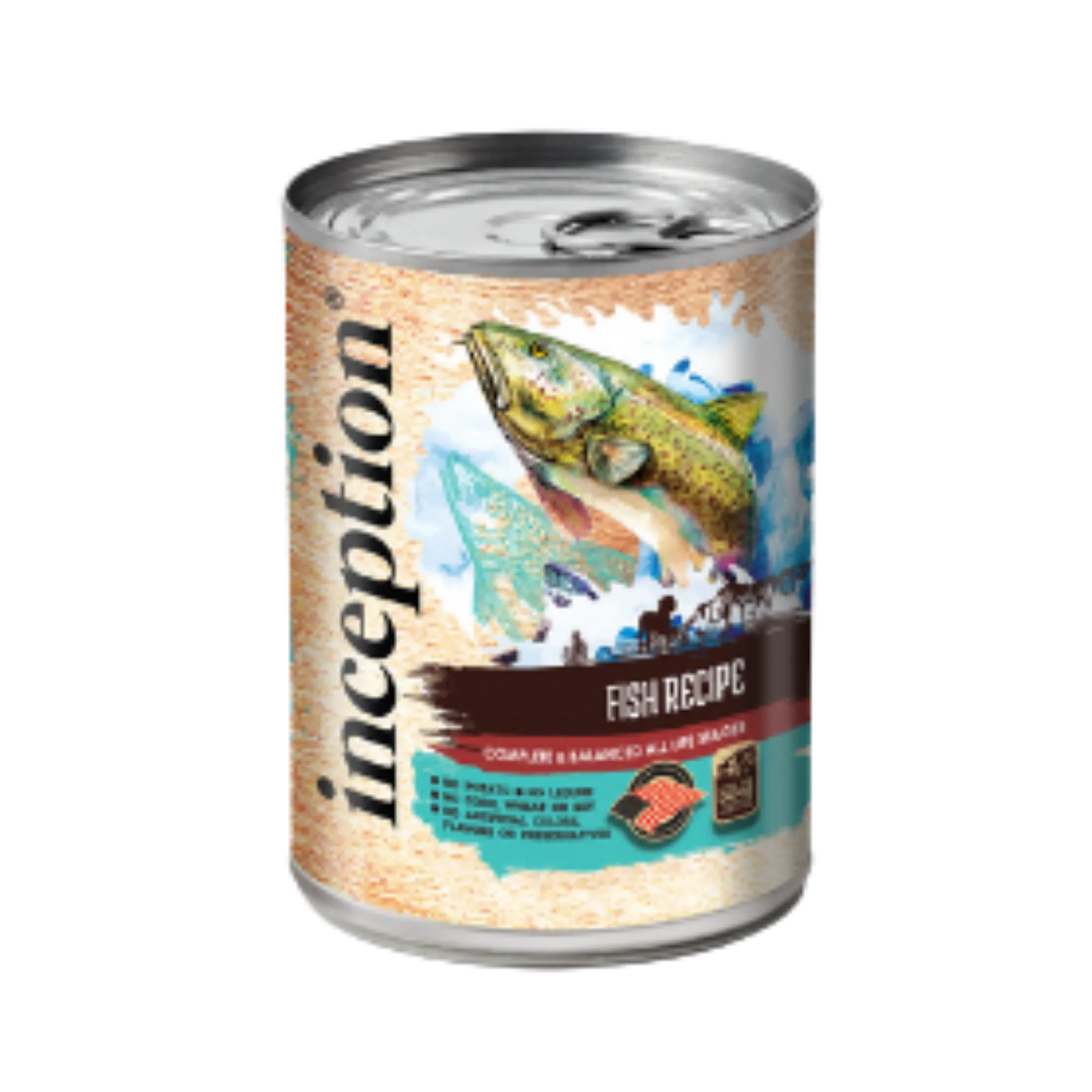 Inception Fish Recipe Canned Dog Food 13oz