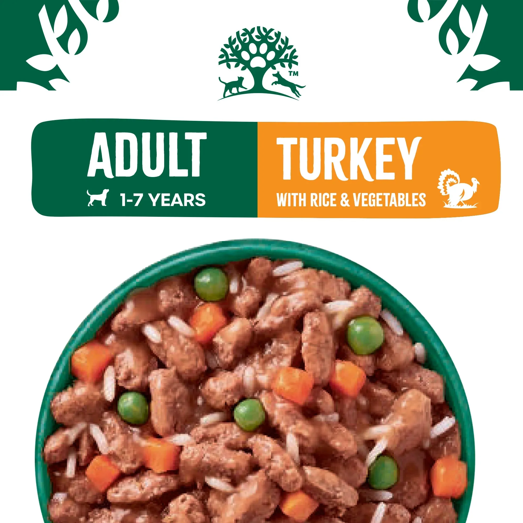 James Wellbeloved Adult Dog Pouch Turkey with Rice 48 x 90g Bulk Pack