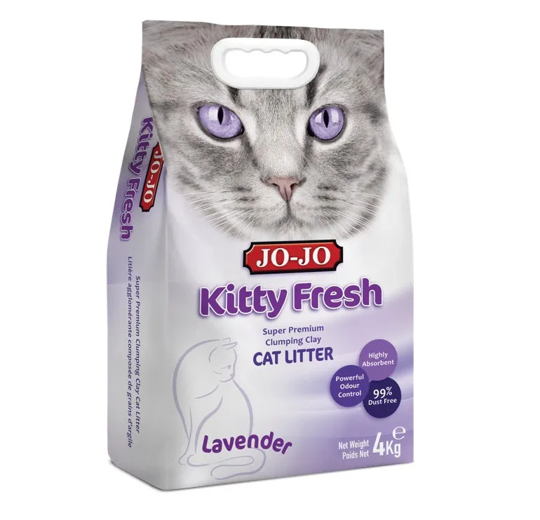 JOJO KITTY FRESH Lavender Cat sand