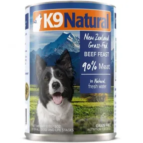 K9 Natural Beef Feast Canned Dog Food 370g