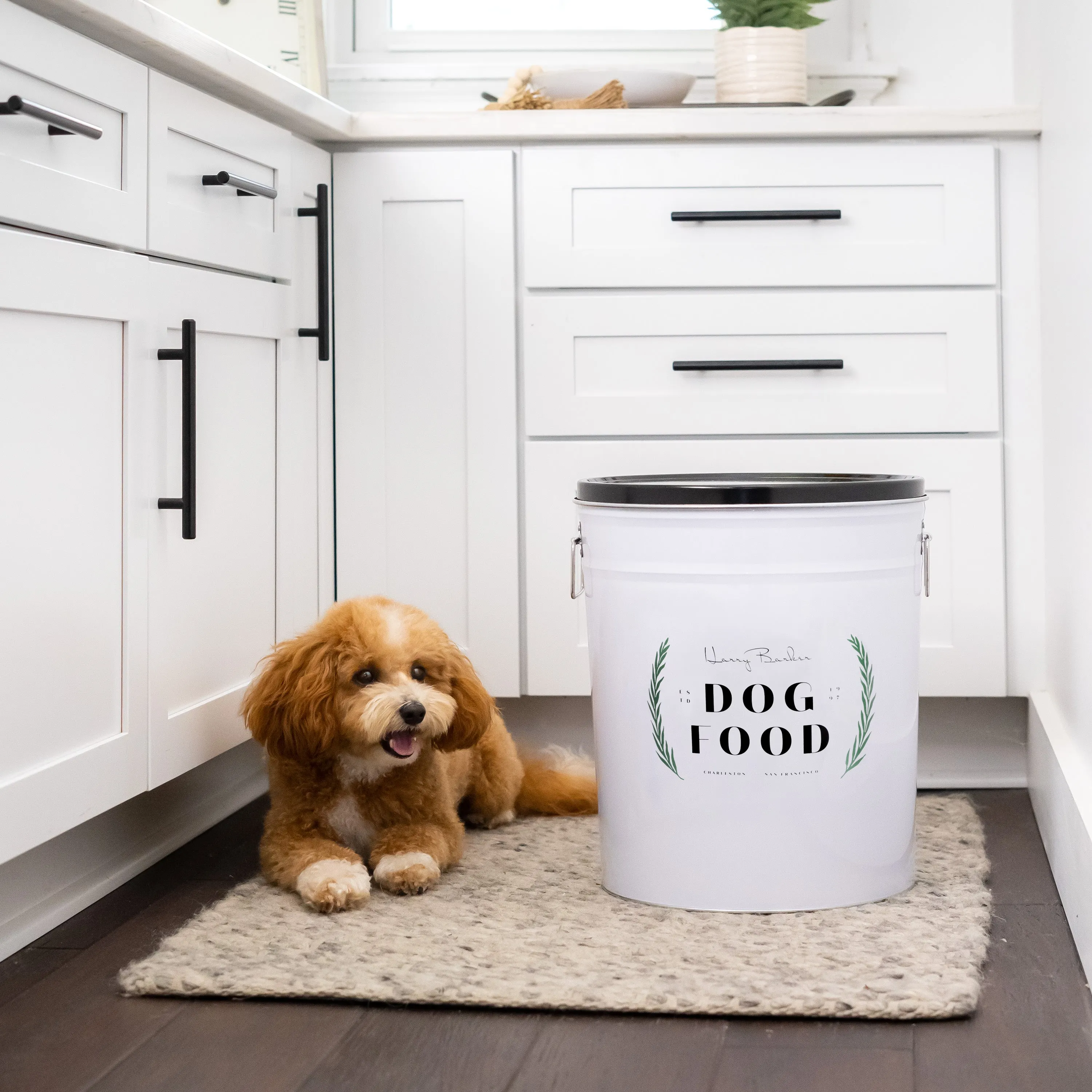 Laurel Dog Food Storage Canister