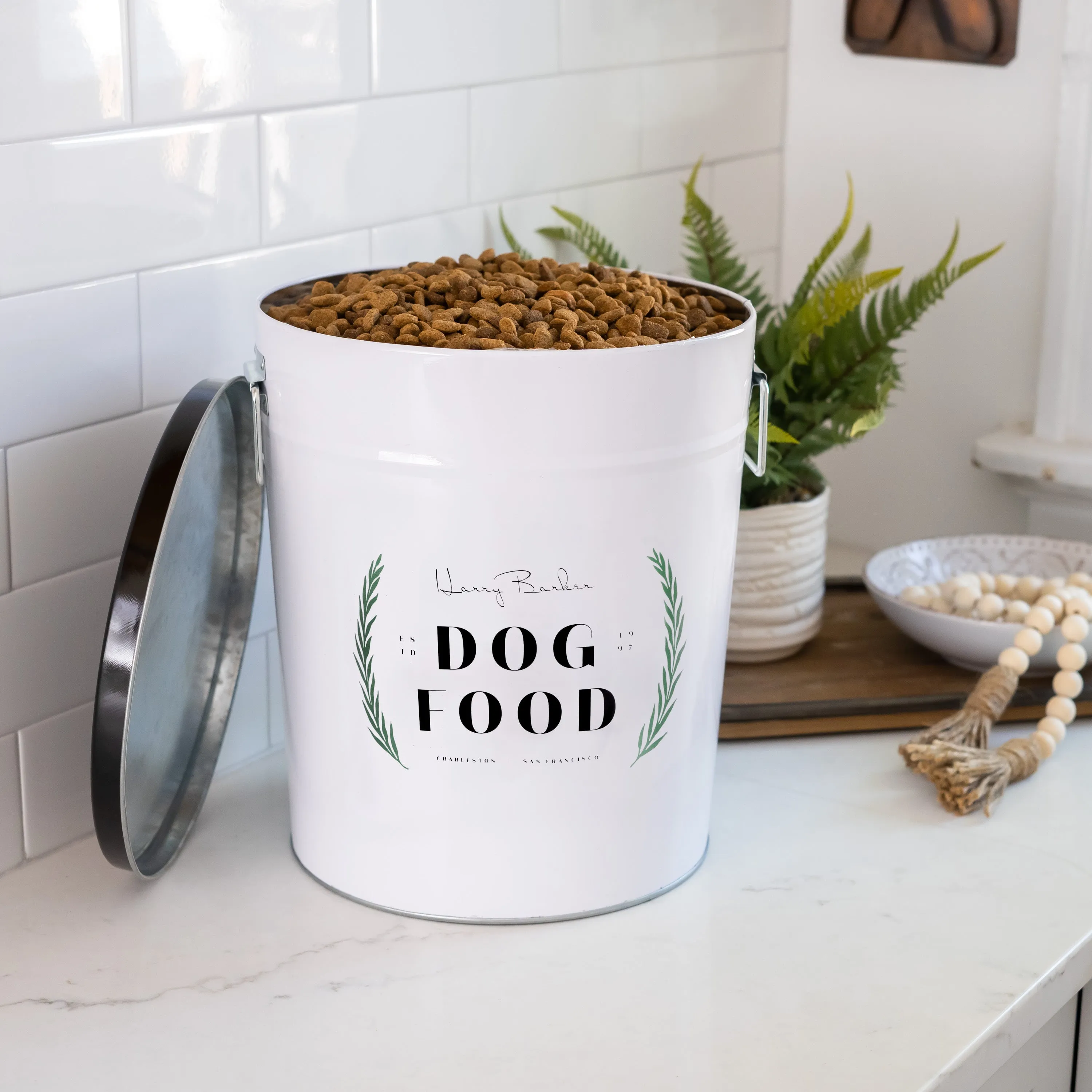 Laurel Dog Food Storage Canister