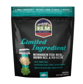 Limited Ingredient Menhaden Fish Meal & Brown Rice Recipe